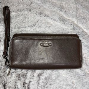 Coach Double Zip Wallet